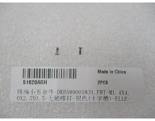 Skruer til Huawei Pura 90s Pro, M1,4 mm x 4,5 mm, servicepakke 51620AGH