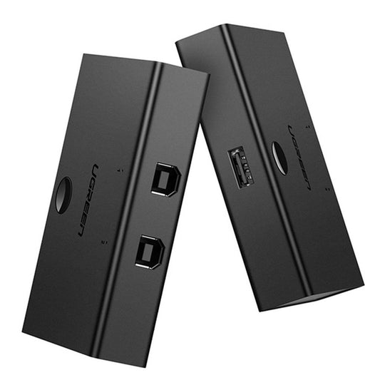 USB-bryter UGREEN US158, 2 x USB-B, svart