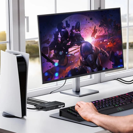 HDMI-videoswitch UGREEN AK502 (45452), Svart