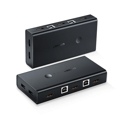 Switch Video HDMI UGREEN CM200 (50744), Svart
