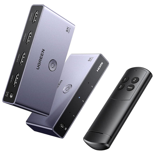 HDMI-videosvitsj UGREEN CM624 (15604), Grå