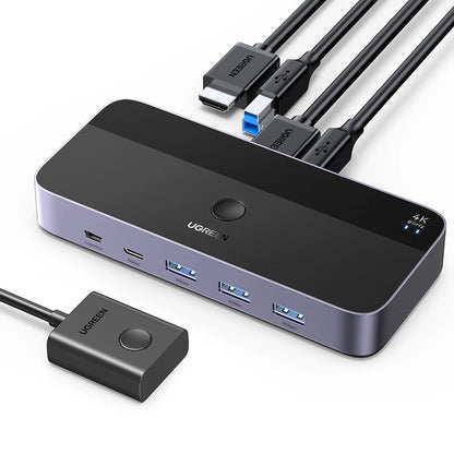HDMI-videosvitsj UGREEN CM664, Svart