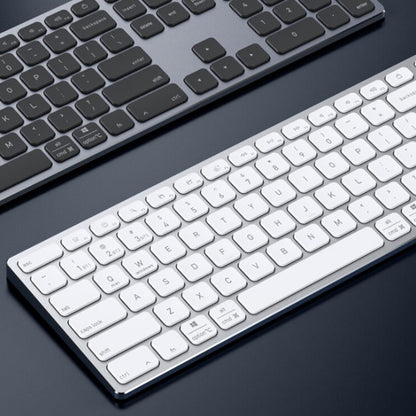 DUX DUCIS LK Bluetooth-tastatur, hvit
