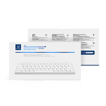 Bluetooth-tastatur DUX DUCIS LK Mini, Hvit