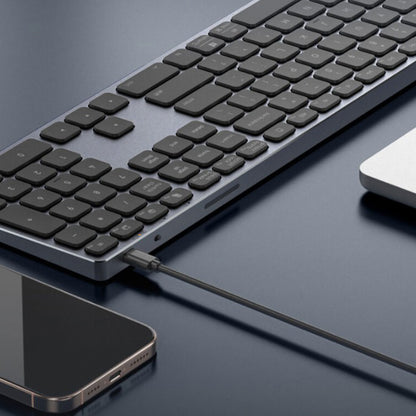 DUX DUCIS LK Bluetooth-tastatur, svart
