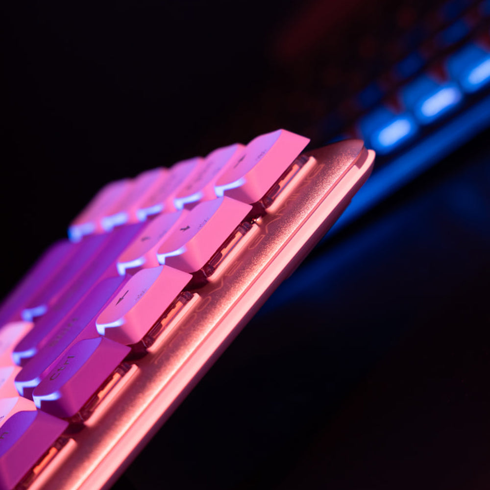 Trådløst Gaming Tastatur Proove AFK, RGB, BT / Wi-Fi / Kablet, 1.5m, Hvit WKAFKEN22002