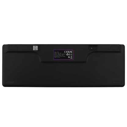 Gamingtastatur Proove AFK, trådløs, RGB, BT / Wi-Fi / kablet, 1.5m, Svart WKAFKEN22001