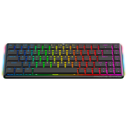 Gamingtastatur Proove AFK, trådløs, RGB, BT / Wi-Fi / kablet, 1.5m, Svart WKAFKEN22001