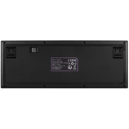 Proove Slicker trådløst gamingtastatur, RGB, BT / Wi-Fi / kablet, 1.8m, Svart WKSLEN00022401