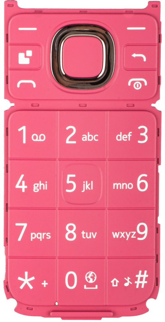 Latinsk tastatur for HMD 2660 Flip, Rød