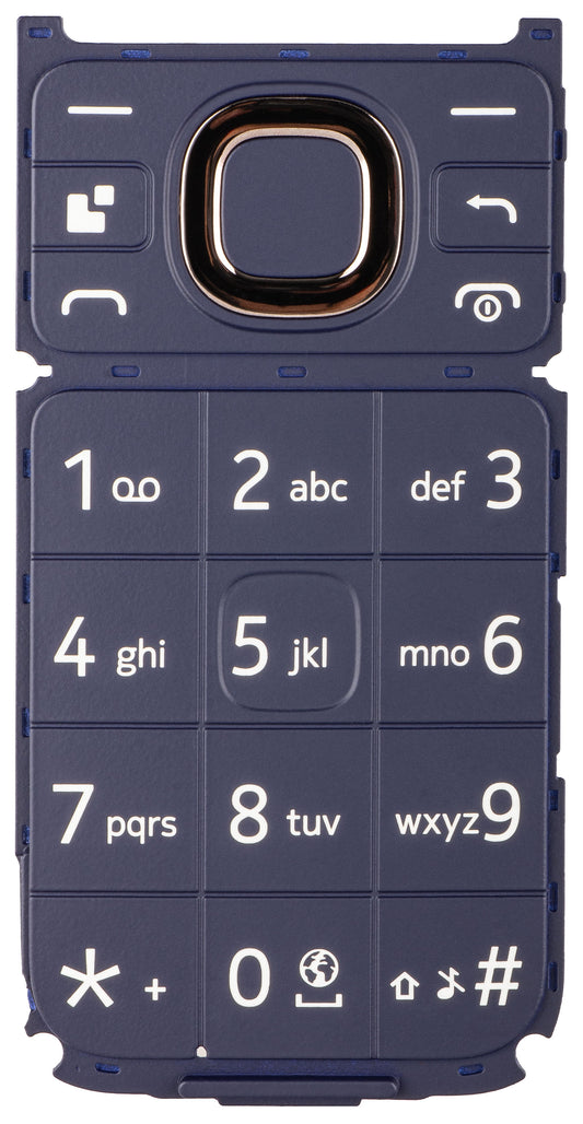 Latinsk tastatur HMD 2660 Flip, Lilla, Service Pack 5010001250SH0