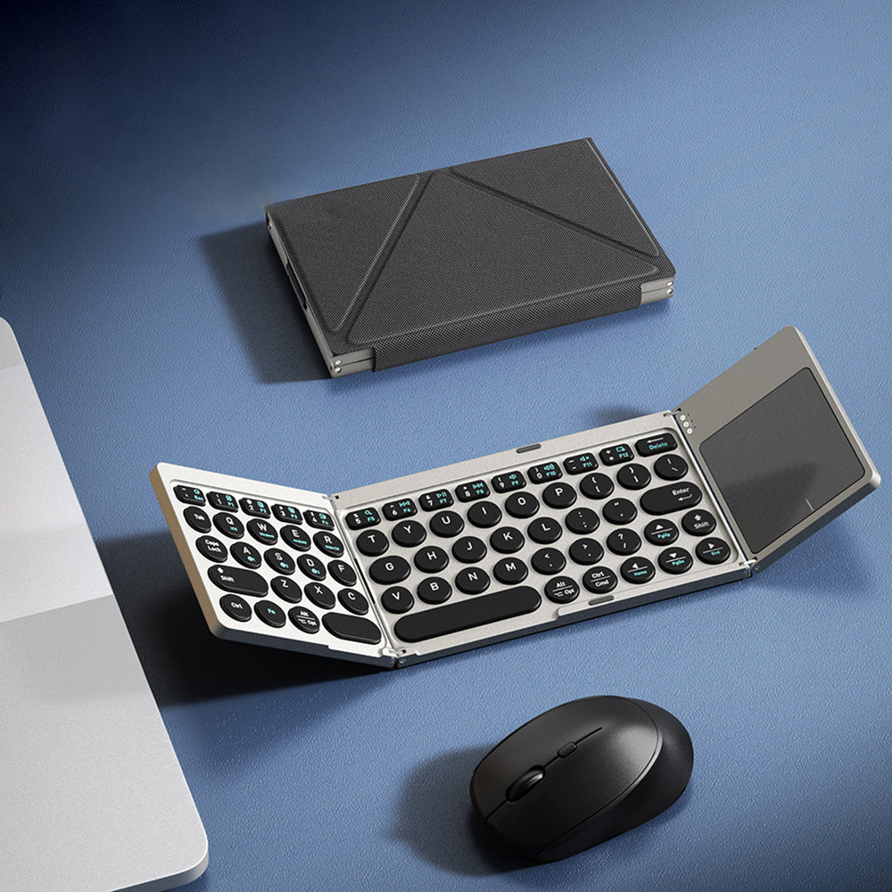 Bluetooth-sammenleggbar tastatur DUX DUCIS, svart