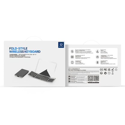 Bluetooth-sammenleggbar tastatur DUX DUCIS, svart