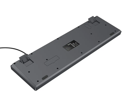 Kablet USB-tastatur HOCO GM61 Tri-Color, 1,45 m, Grå