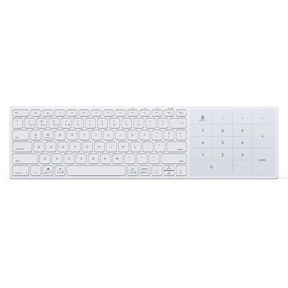 Trådløst tastatur DUX DUCIS LK, BT / Wi-Fi, hvit