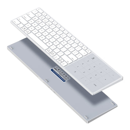 Trådløst tastatur DUX DUCIS LK, BT / Wi-Fi, hvit
