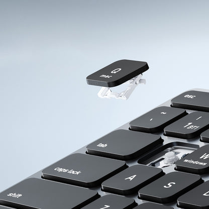 Trådløst tastatur DUX DUCIS LK, BT / Wi-Fi, hvit