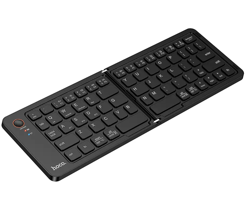HOCO GM71 Foldbar Bluetooth-tastatur, svart