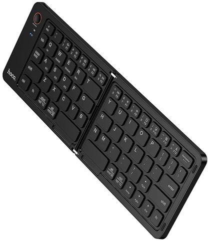 HOCO GM71 Foldbar Bluetooth-tastatur, svart