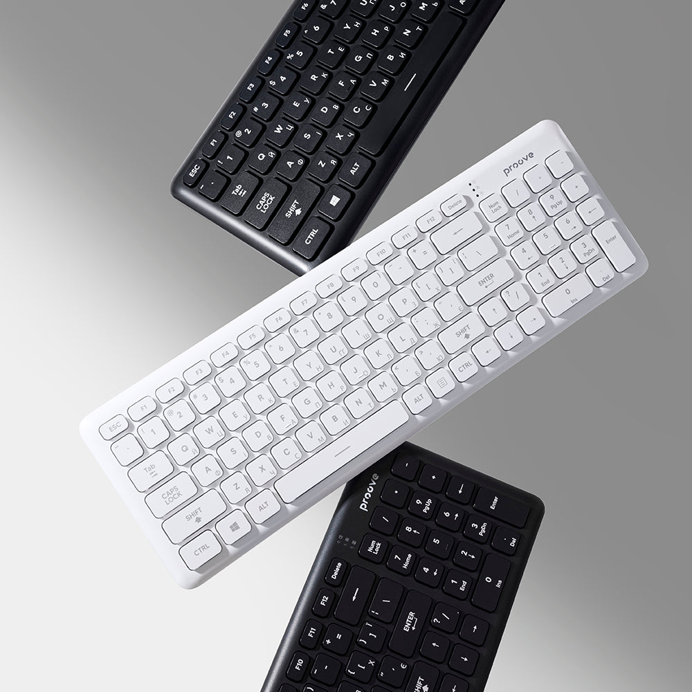 Trådløst Tastatur Proove Classic Code, Svart KBCDEN00003001
