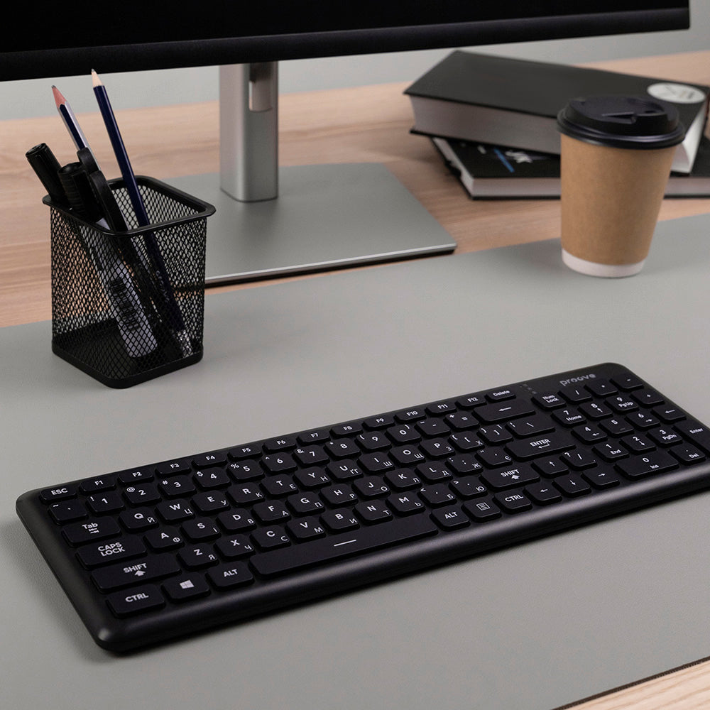 Trådløst Tastatur Proove Classic Code, Svart KBCDEN00003001
