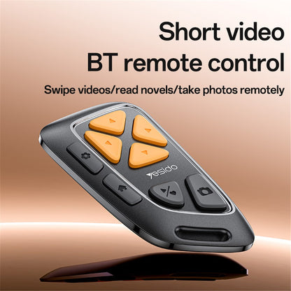 Bluetooth Multimedia Fjernkontroll Yesido SF25, Svart