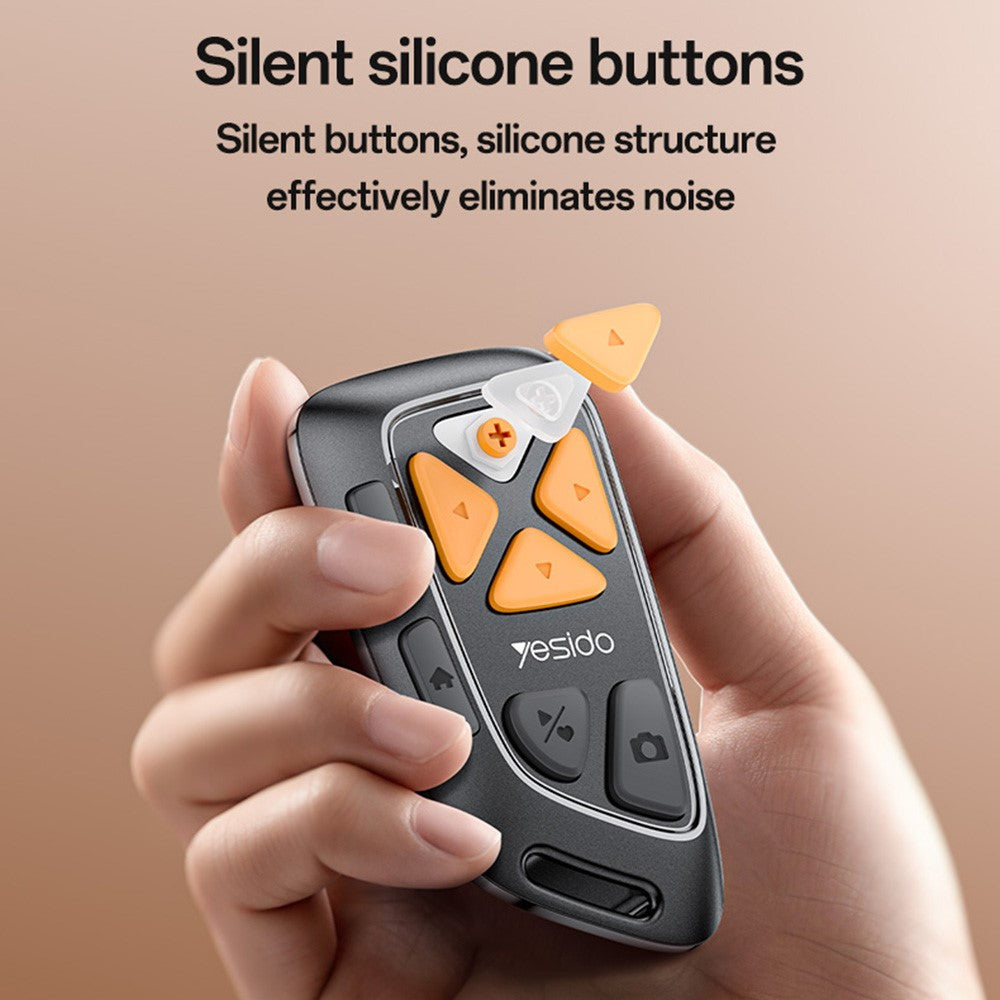 Bluetooth Multimedia Fjernkontroll Yesido SF25, Svart