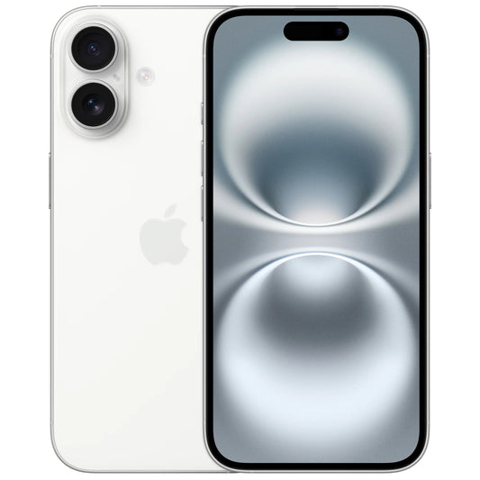 Mobiltelefon Apple iPhone 16, 128GB, Hvit MYE93ZD/A