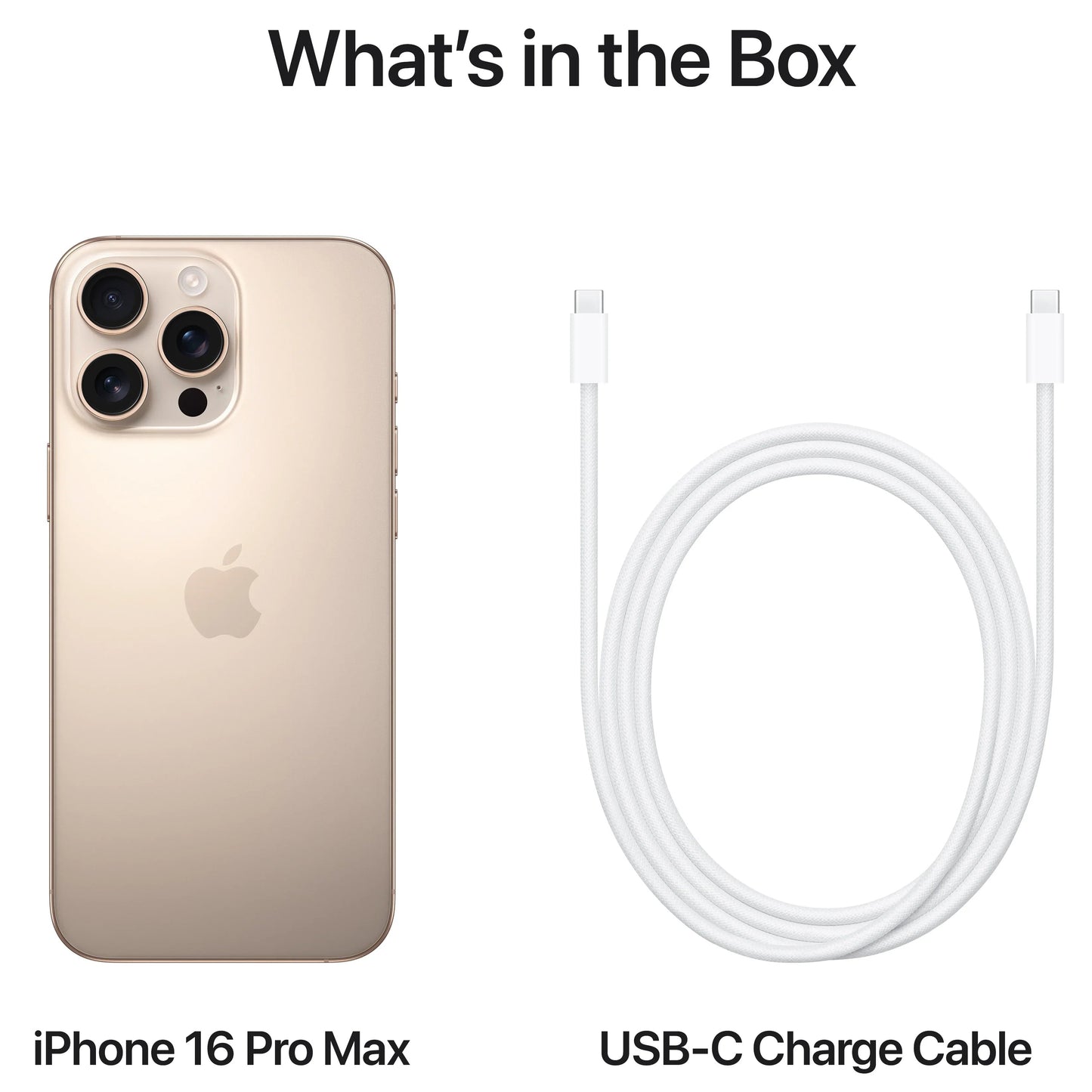Mobiltelefon Apple iPhone 16 Pro Max, 256GB, Titanium Desert Sand MYWX3ZD/A