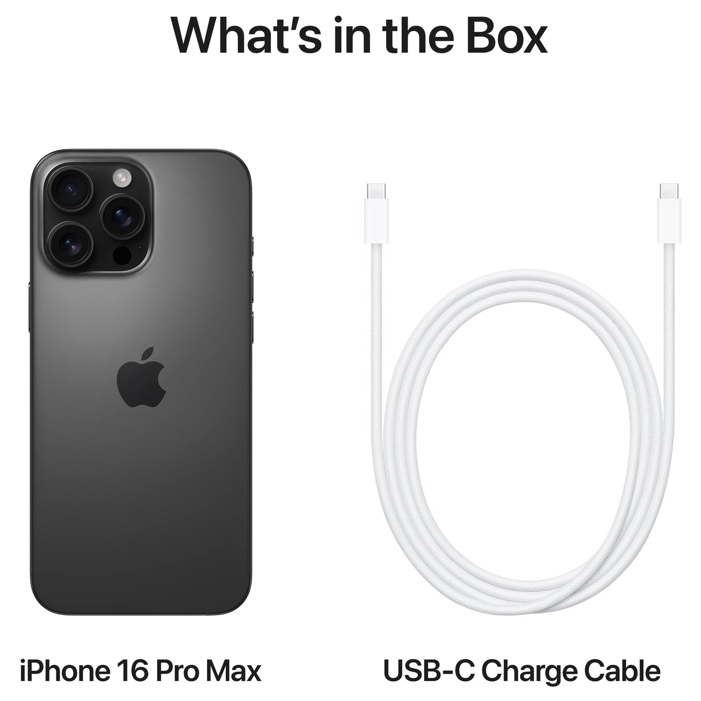 Mobiltelefon Apple iPhone 16 Pro Max, 256GB, Titanium Black MYWV3ZD/A
