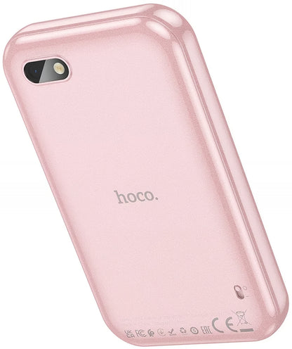 Mobiltelefon HOCO Y102 Kids, 2G, Skjerm 2.8 tommer, Rosa
