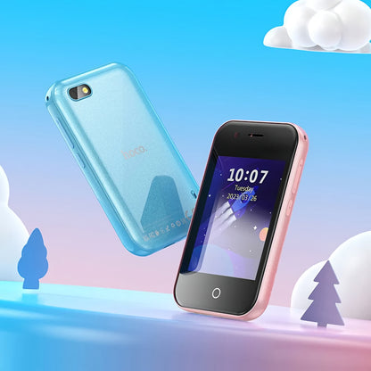 Mobiltelefon HOCO Y102 Kids, 2G, Skjerm 2.8 tommer, Rosa