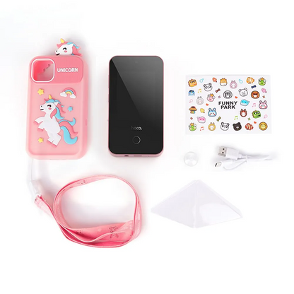 Mobiltelefon HOCO Y103 Kids, 2.8 tommer skjerm, Rosa