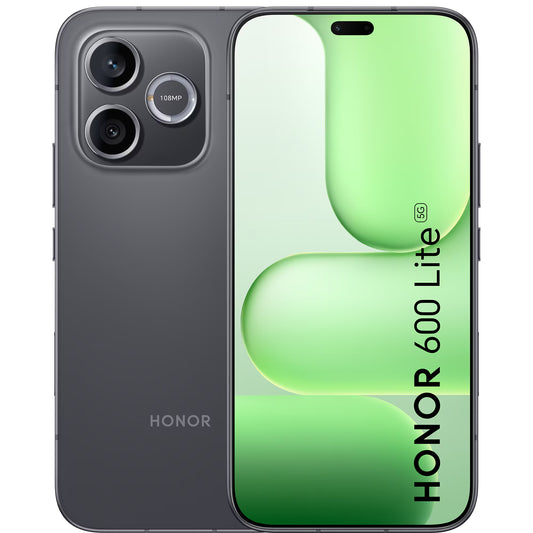 Mobiltelefon Honor 600 Lite 5G Dual SIM, 256GB, 8GB, Svart LNA-NX1