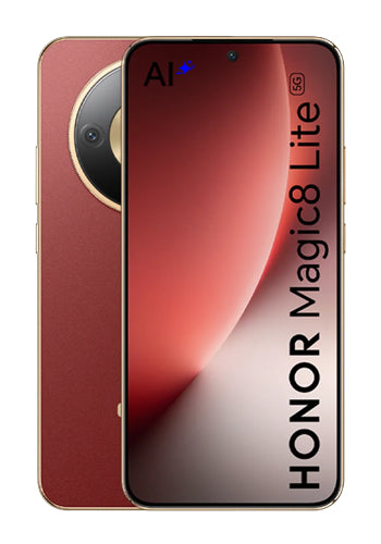 Mobiltelefon Honor Magic8 Lite 5G Dual SIM, 256GB, 8GB, Rødbrun