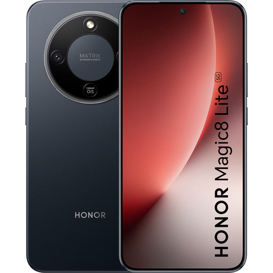 Mobiltelefon Honor Magic8 Lite 5G Dual SIM, 512GB, 8GB, Midnight Black 5109BYRB