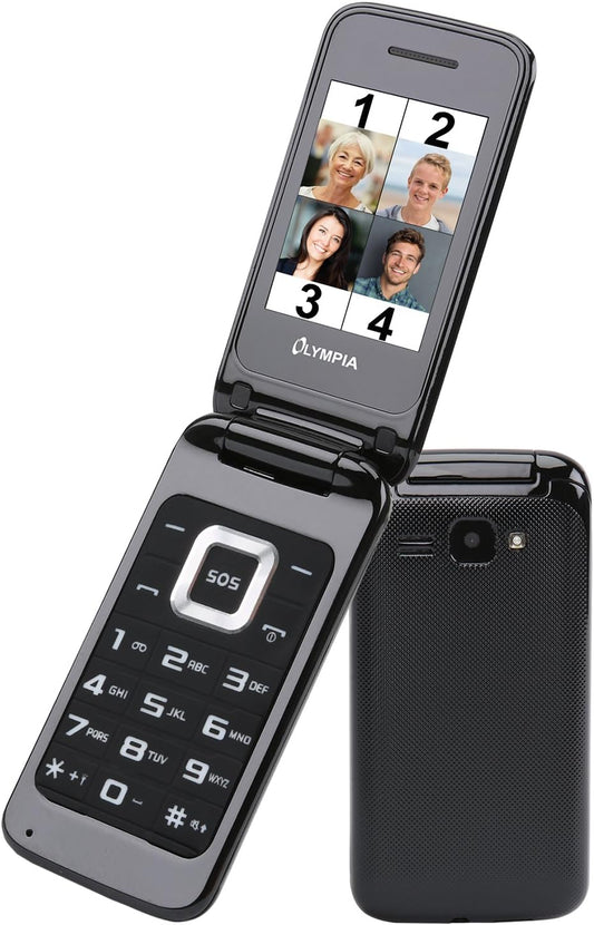 Mobiltelefon Olympia Luna Dual SIM, Black 2210
