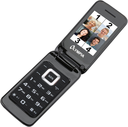 Mobiltelefon Olympia Luna Dual SIM, Black 2210
