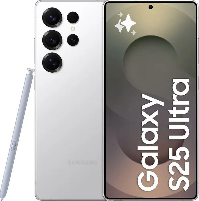 Mobiltelefon Samsung Galaxy S25 Ultra, 256GB, 12GB, Titanium Whitesilver DACH SM-S938BZSDEUE