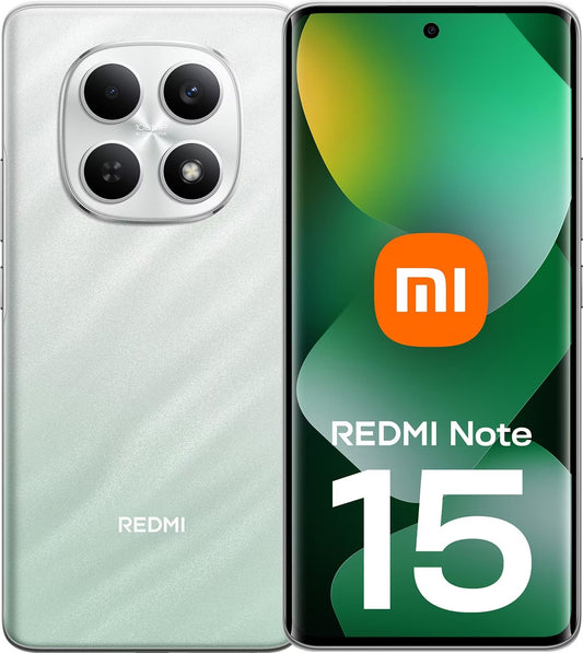 Mobiltelefon Xiaomi Redmi Note 15 4G, 256GB, 8GB, Grønn MZB0MNPEU