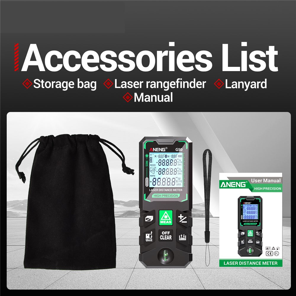 ANENG G50 avstandsmåler