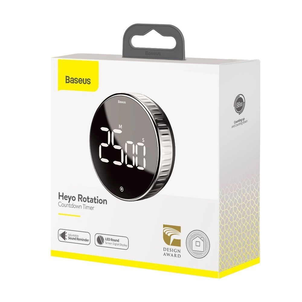 Timer Temporizator Baseus Heyo Rotation, Svart ACDJS-01