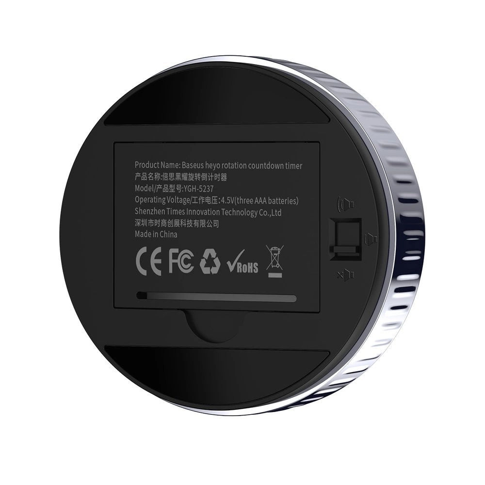 Timer Temporizator Baseus Heyo Rotation, Svart ACDJS-01