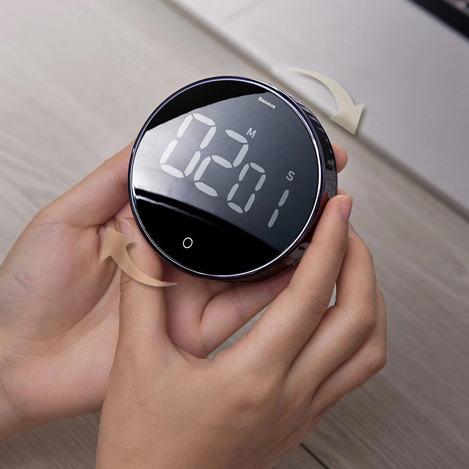Timer Temporizator Baseus Heyo Rotation, Svart ACDJS-01