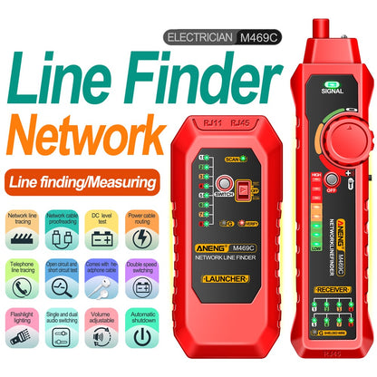 UTP Nettverkskabeltester ANENG M469C