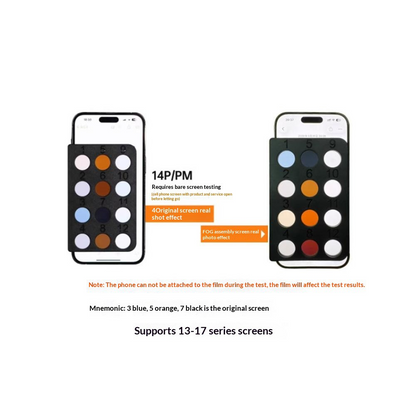 Mr.Yang Display Polarisasjonstester for Apple iPhone 13 - 17 Series