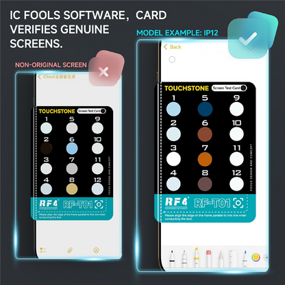 Polariseringsdisplaytester RF4 RF-T01 for Apple iPhone 12 - 17-serien
