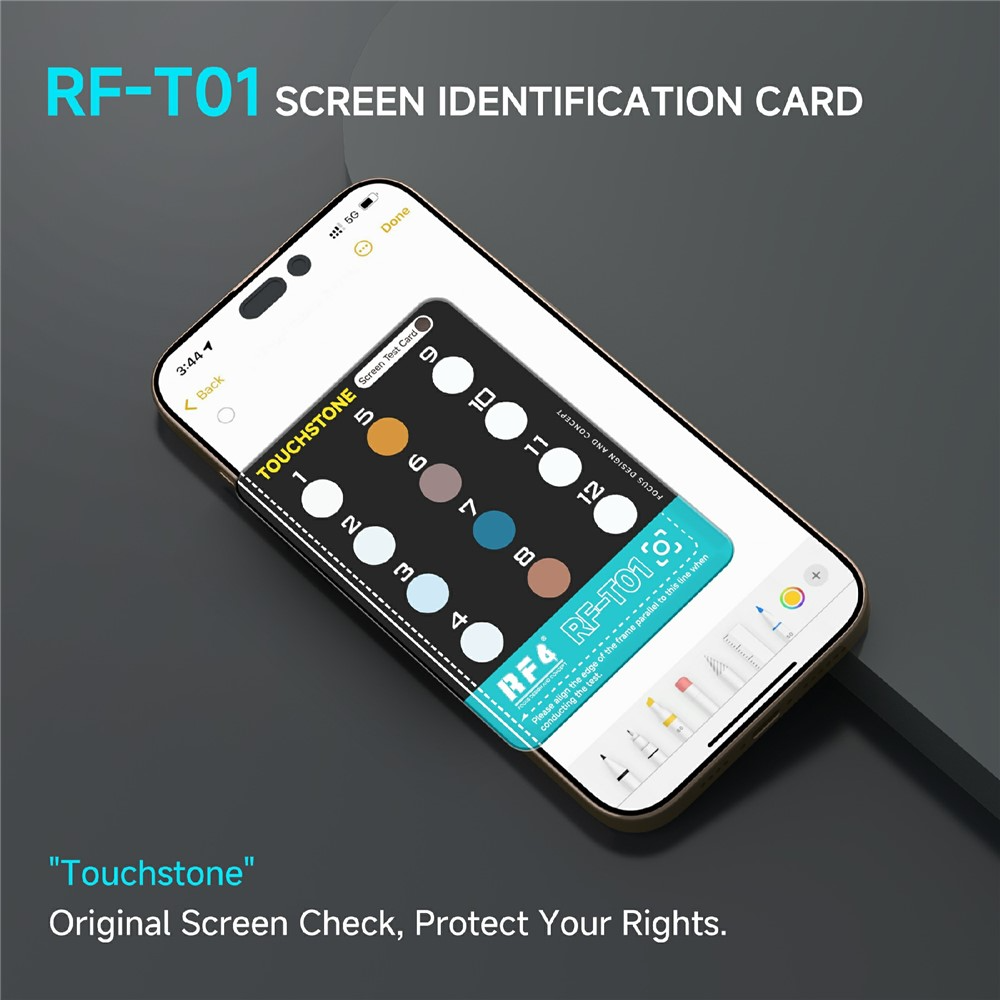 Polariseringsdisplaytester RF4 RF-T01 for Apple iPhone 12 - 17-serien