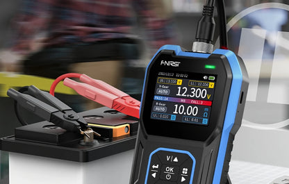 Tester Service Fnirsi HRM-10 for måling av intern motstand og spenning på batteri / akkumulator