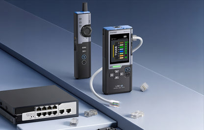 Tester Service Fnirsi LPM-10A for RJ45 / RJ11-kabler